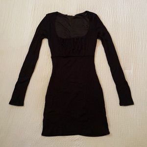 Black mini dress size XXS